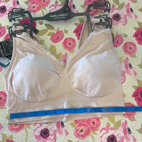 NWT Dusty Pale Mauve Seamless Comfort Bra by Kathy Ireland Intimates - Picture 4 of 8